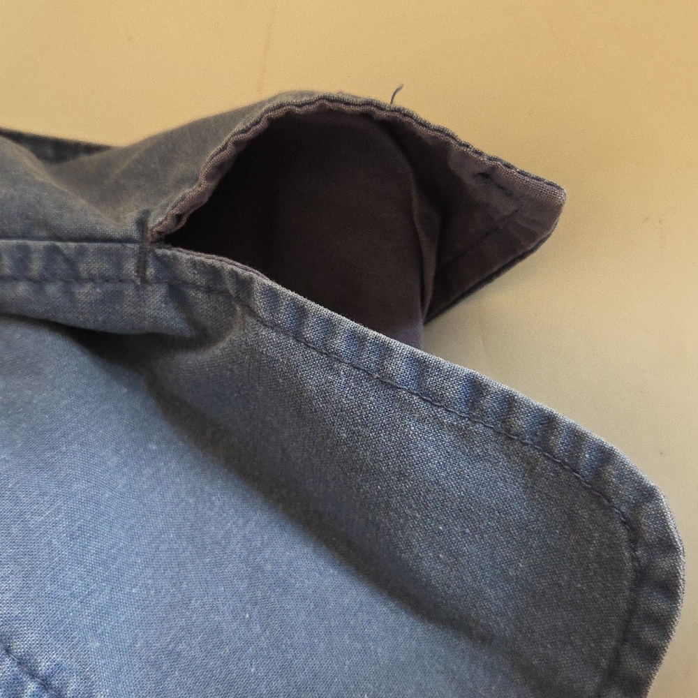 TravelSmith Utility Vest Blue Pockets Fishing Hiking Women's LGE Hong Kong - Picture 14 of 14